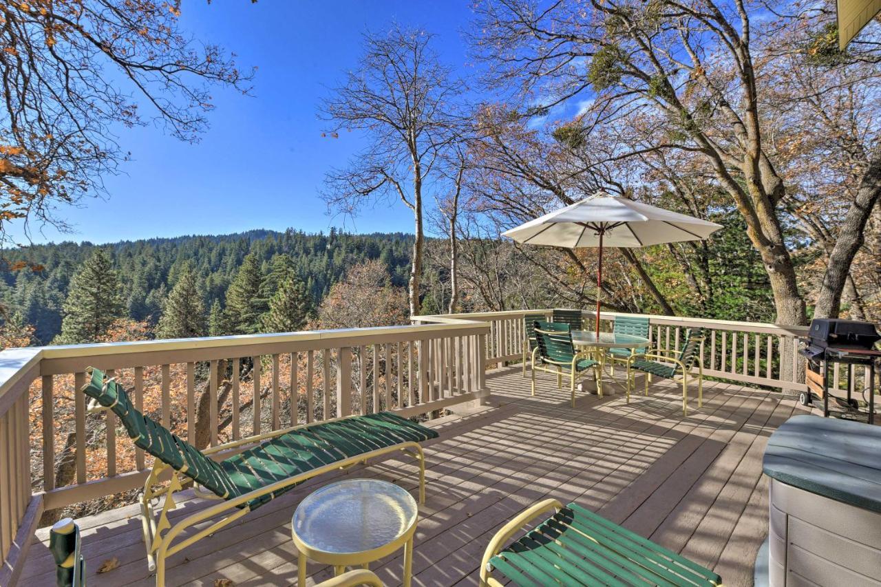 Mountainside Cabin With Deck - 16 Miles To Skiing! Villa Lake Arrowhead Exterior photo