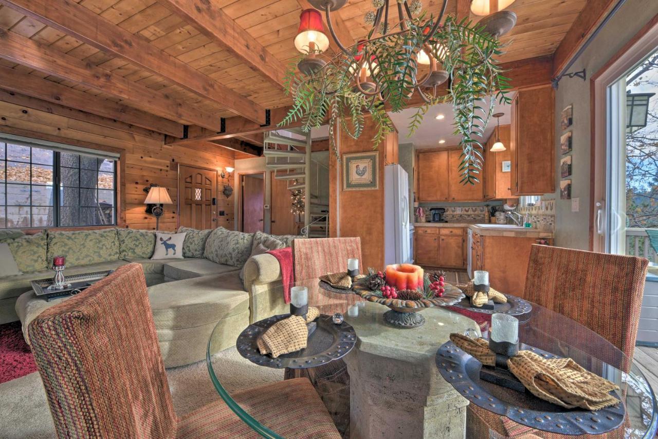 Mountainside Cabin With Deck - 16 Miles To Skiing! Villa Lake Arrowhead Exterior photo