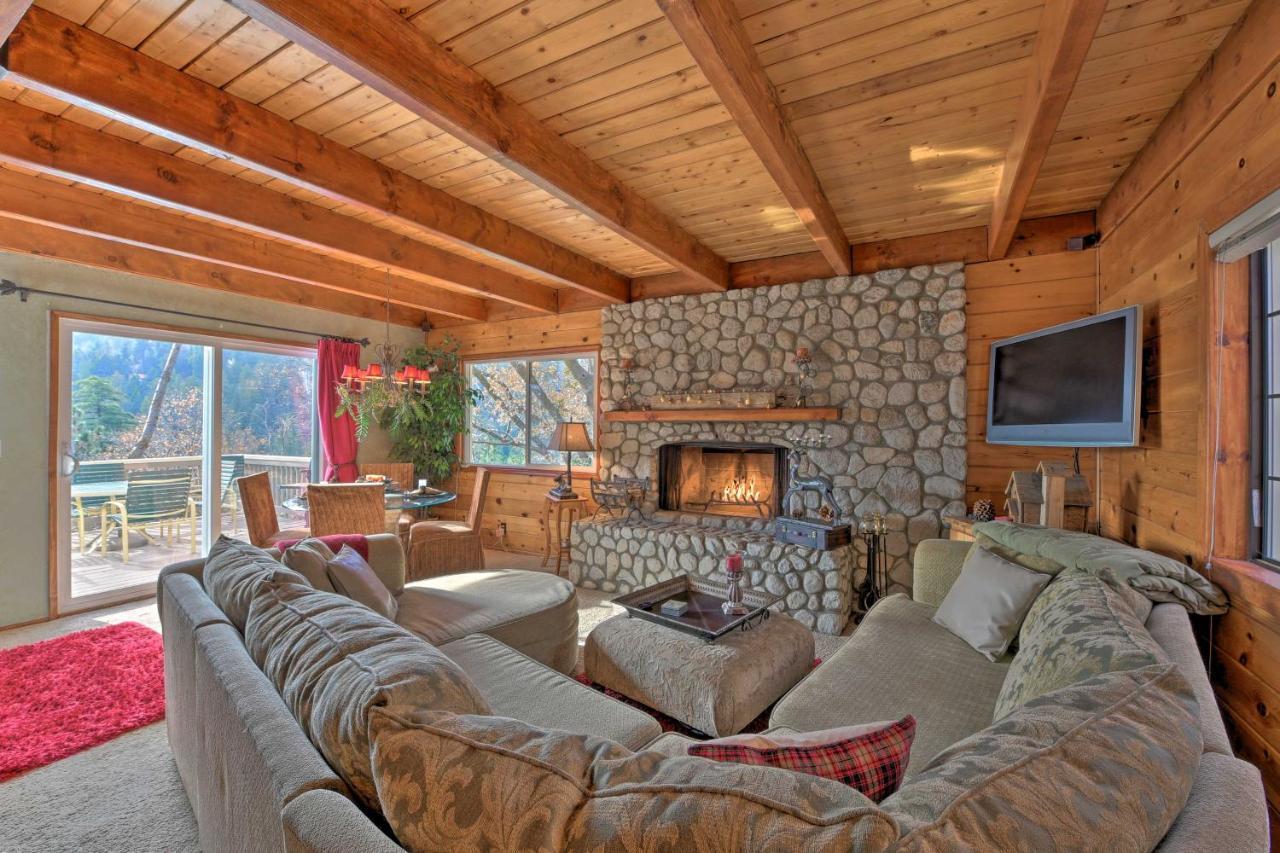 Mountainside Cabin With Deck - 16 Miles To Skiing! Villa Lake Arrowhead Exterior photo