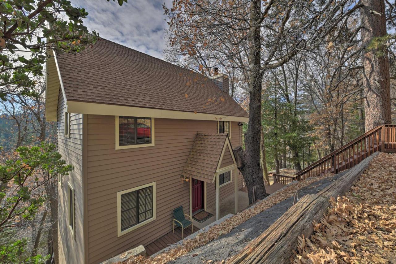 Mountainside Cabin With Deck - 16 Miles To Skiing! Villa Lake Arrowhead Exterior photo