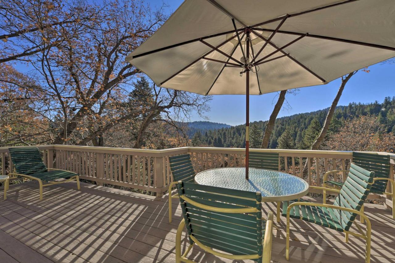 Mountainside Cabin With Deck - 16 Miles To Skiing! Villa Lake Arrowhead Exterior photo