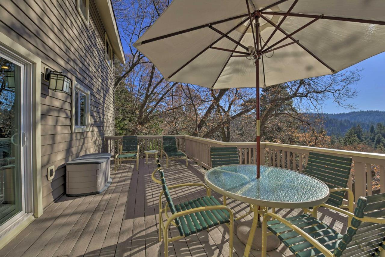 Mountainside Cabin With Deck - 16 Miles To Skiing! Villa Lake Arrowhead Exterior photo